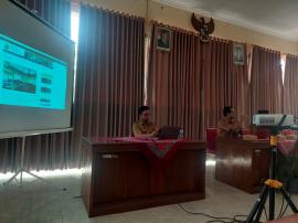 Kalurahan Gedangrejo Mengikuti Monitoring dan Evaluasi Pengelolaan Media Sosial dan Website Kaluraha